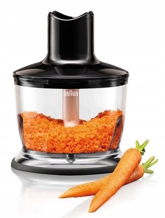 Ручний блендер Braun MQ7035X 1000 Вт, чорний