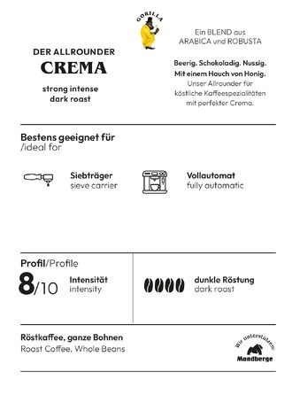 Кава в зернах Joerges GORILLA Super Bar Crema, темне обсмажування, 1 кг (набір 2 шт)