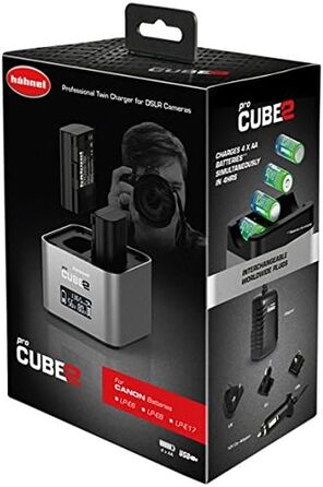 Зарядний пристрій Hähnel ProCube 2 для Canon LP-E6, LP-E6n, LP-E6NH, LP-E8, LP-E17