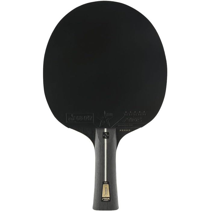 Тенісний стіл STIGA Pro Carbon + для професійних гравців – схвалено ITTF, технологія Touch Carbon – покращена швидкість, контроль та комфорт – чорний/червоний, одиночний