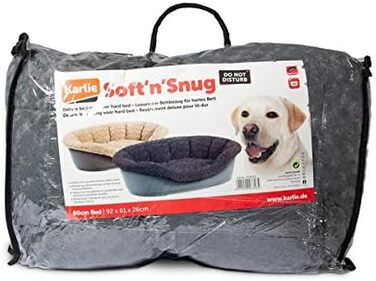 Karlie Bezug Pet Bed Cuddly Grey, Fits Domus 60 cm