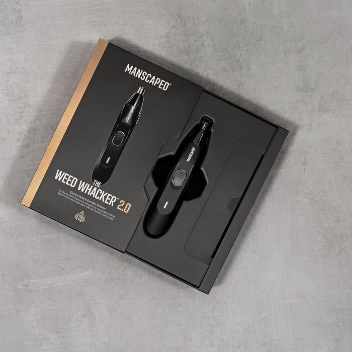 Набір для догляду за тілом MANSCAPED® The Perfect Duo 5.0: тример для тіла Rasenmäher® 5.0 ULTRA та тример для носа та вух Weed Whacker® 2.0