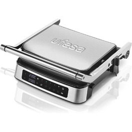 Ufesa Everest Electric Hot Plate with Touch Screen - 5 Pre-set Programs, Timer & Temperature Control