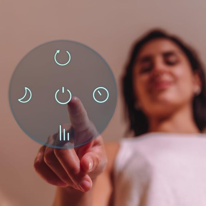 Вентилятор Cecotec EnergySilence 1090 Skyline Retro Smart Green - підлоговий, 81 см, 40W, LED дисплей, сенсорне та дистанційне керування, 3 швидкості, 3 режими, таймер 12 годин, осциляція 72º, зелений