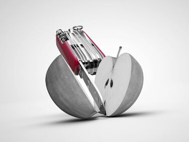 Мультитул Victorinox Forester: Швейцарський ніж, 12 функцій, червоний