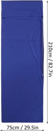 Enforose Sleeping Bag Liner, Travel Sheet, and Adult Sleeping Bag - Portable Outdoor Camping Sleeping Bags for Backpacking, Hotels, and Hostels