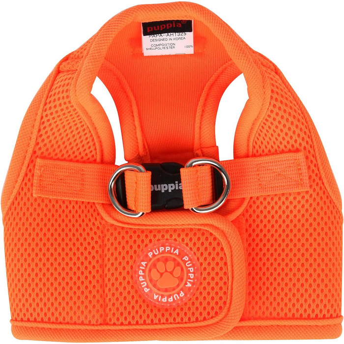 Шлейка для собак Puppia Weste Neon Green - високоякісна та комфортна, підходить для цуценят, XL