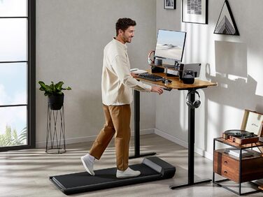 Electric Standing Desk with Drawers - Adjustable Height Desk for Home Office & Business | 120x60cm Rustic Brown