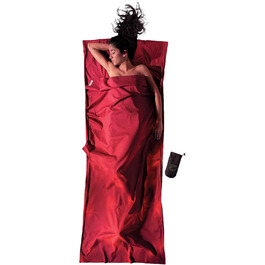 Кокон-спальний мішок Cocoon Leichter Reiseschlafsack Monk's Red для подорожей, легкий, червоний