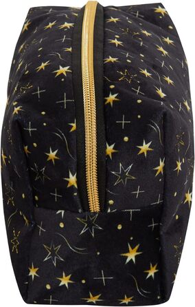 Косметичка Гаррі Поттер для жінок та дівчат, чорний велюр, сумочка для косметики та туалетних аксесуарів, подарунок, Deathly Hallows