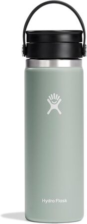 Hydro Flask 20oz Stainless Steel Coffee Flask - Vacuum Insulated, Leakproof - Agave Color