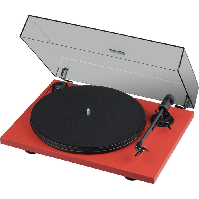 Pro-Ject Primary E Red: Вініловий програвач для аудіофілів, Plug & Play