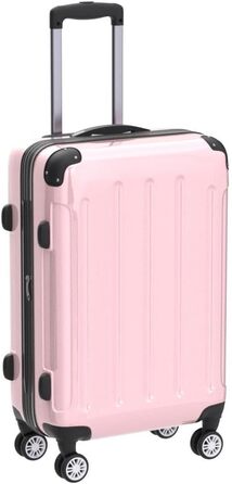 Чохол-валіза Beibye Hartschalen Koffer Trolley Rollkoffer Reisekoffer з полікарбонату (Рожеве золото, 76 см - 110 л)