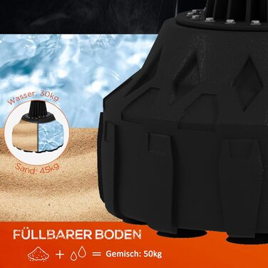 Стенд-боксерський мішок SPORTNOW, 65-175 см, з сорбентом, боксерські рукавиці, обладнання для боксу та кікбоксингу, пластик, чорний