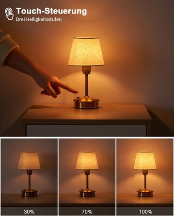 LED-лампа Egobasic настільна бездротова, 5200mAh, торкання, диммування, для дому та вулиці