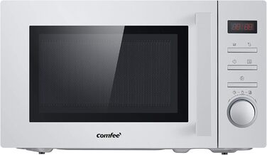Мікрохвильова піч Comfee CMSN 20di White - 20л, 700W, білий колір, LED-дисплей, 8 меню, таймер, внутрішнє освітлення