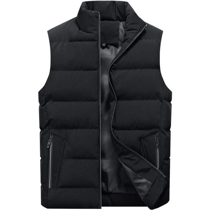 Чоловіча степкова жилетка YOUTHUP, тепла, для спорту та відпочинку, червона (XXL, чорна) HB-01