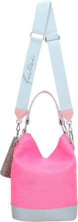 Сумка жіноча Fritzi Izzy Olga Canvas Hobo (бавовна) через плече, міська, пляжна, веганська, з чохлом для окулярів, 37x27x17 см, чорний/рожевий/помаранчевий/зелений/блакитний/рожевий/ліловий/м'ятний/бежевий/неоновий рожевий