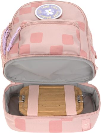 Дитячий рюкзак LÄSSIG з нагрудним ремінцем: ідеальний для садочка (6,5L, від 3 років, рожевий)