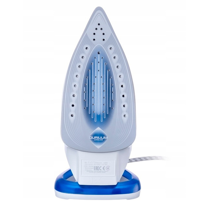 Парова праска Tefal FV5736E0, 2500 Вт, керамічна підошва, синя, 270 мл