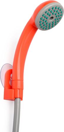 Portable Outdoor Camping Shower, Battery Powered - Compact Hand Shower with Rechargeable Camping Shower and Pump, Pumps Water from Bucket into a Consistent, Gentle Shower Stream