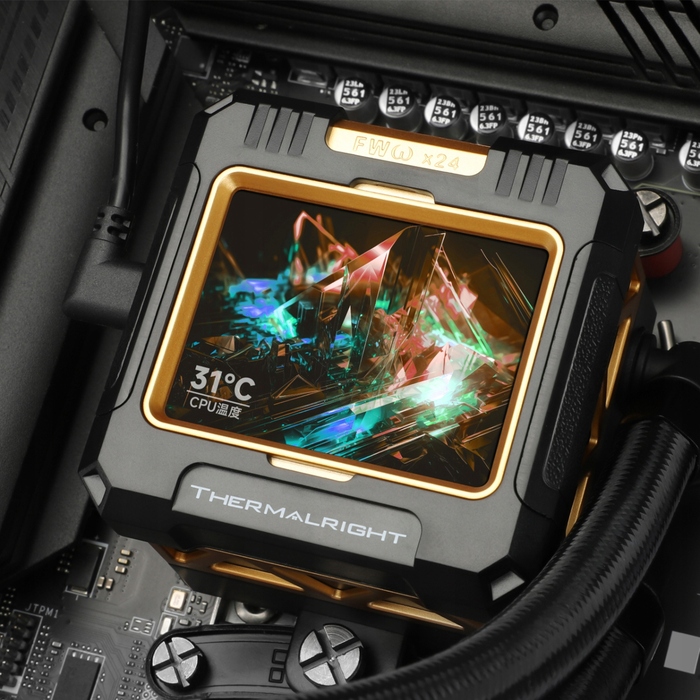 Система водяного охолодження AIO Thermalright Frozen Warframe 360 Black ARGB (Intel/AMD)