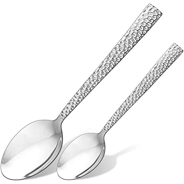 Cutlery Set, HaWare 60-Piece Stainless Steel Cutlery Set with Knife, Fork, Spoon, Dinner Cutlery for 12 People, Hammered Handle Table Cutlery for Home/Party/Hotel/Restaurant, High-Gloss Polished & Dishwasher Safe