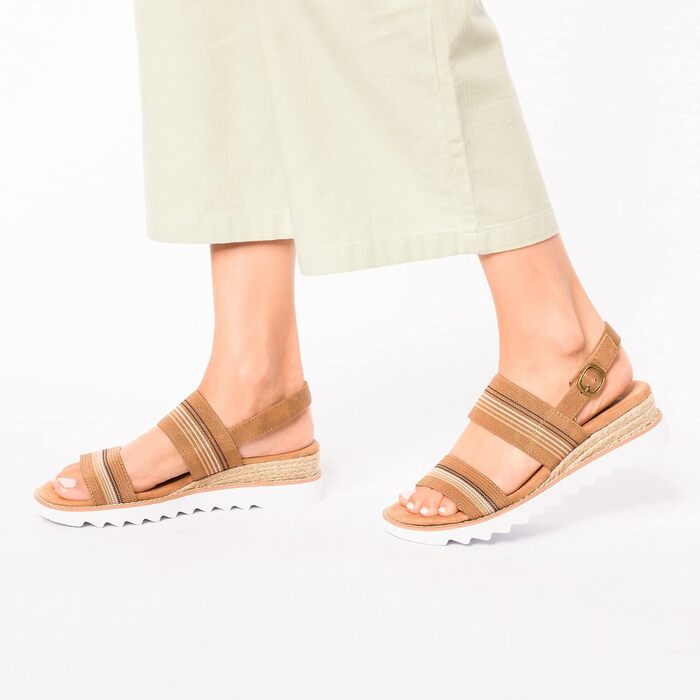 Сандалі жіночі Skechers Reggae Slim-Vacay коричневі 39 EU