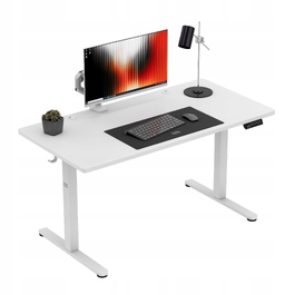Електричний стіл для роботи стоячи Mark Adler Leader 7.3 White, 140 см