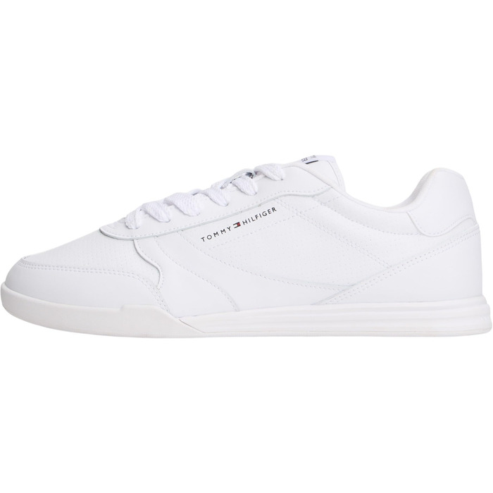 Чоловічі шкіряні низькі кросівки Tommy Hilfiger Lopro Cup (43 EU, білий)