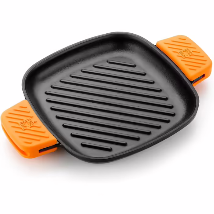 BRA Efficient Iron | Striped Square Grill, 24 cm, Black