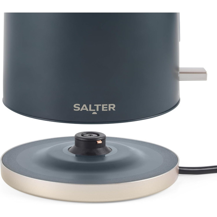 Електричний чайник Salter Marino 1.7L з функцією швидкого кип'ятіння, фільтром від накипу, поворотним основанням та захистом від сухого кип'ятіння