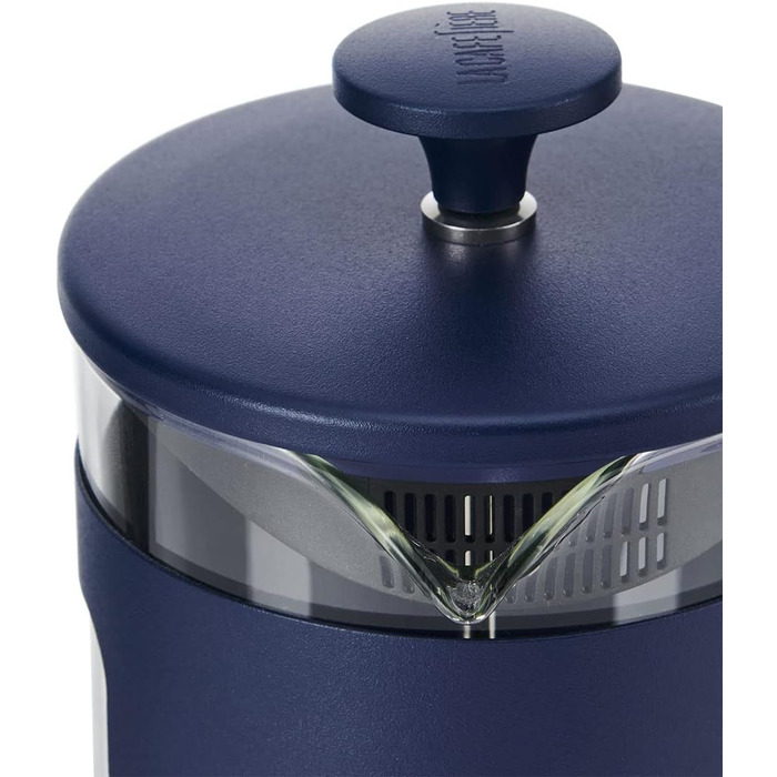Френч-прес La Cafetière Pisa 1 л, боросилікатне скло, нержавіюча сталь, для меленої кави та чаю, синій
