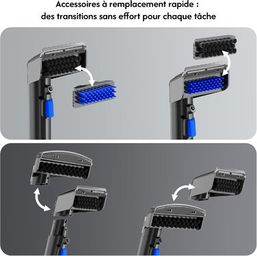 B Flowyfresh - миючий пилосос для диванів, килимів, меблів та авто. Мийний пилосос, 13 kPa, швидке сушіння, великий об'єм резервуару (1.8 л + 0.8 л), самоочищення