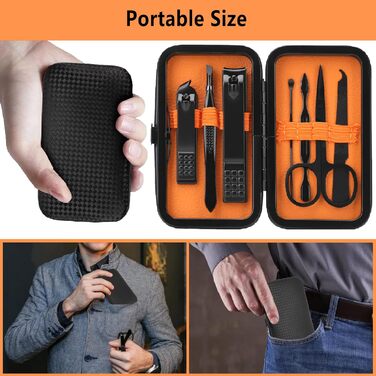 Набір для манікюру та педикюру: інструменти для догляду за нігтями, базовий набір, подарунок