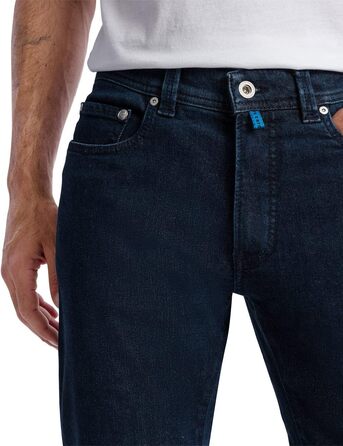 Джинси чоловічі Pierre Cardin Lyon, синій Stonewash, завужений крій 38W/30L