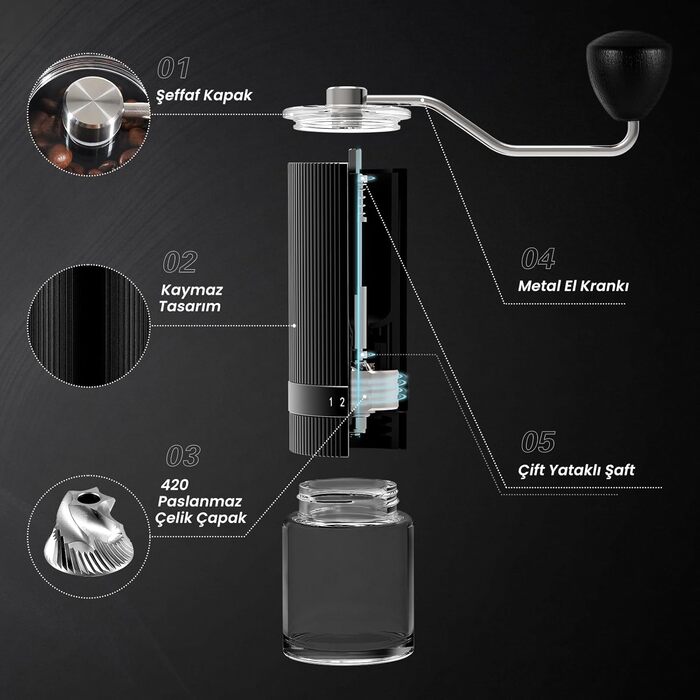 Manual Coffee Grinder New