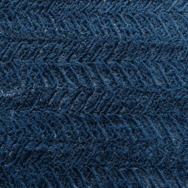 Тепла плюшева ковдра з штучного хутра YUSOKI 127x152,4 см - м'яка, затишна, для ліжка, крісла, дивана (Блакитно-зелений)