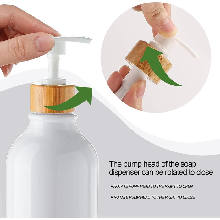 Wall-Mounted Soap Dispenser Set (No Drilling Required), 3-Pack 500ml Soap Dispenser, Wall Shampoo Dispenser, Shower Dispenser, Dish Soap Dispenser, Shampoo Dispenser for Kitchen, Bathroom (White)