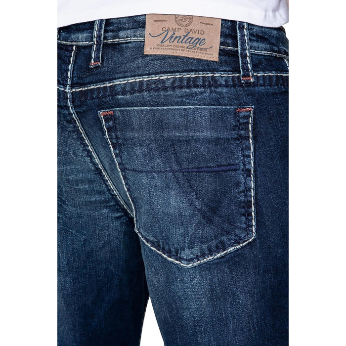 Чоловічі джинси Camp David NI:CO Regular Fit Stretch Dark Used 34W/32L