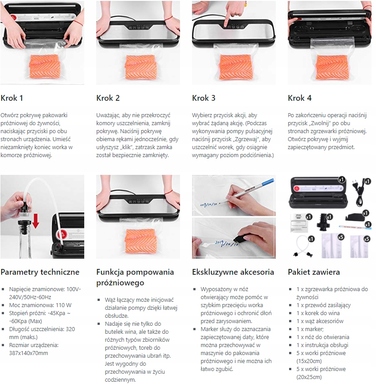 Вакууматор VPCok Vacuum Sealer, модель QH-S12