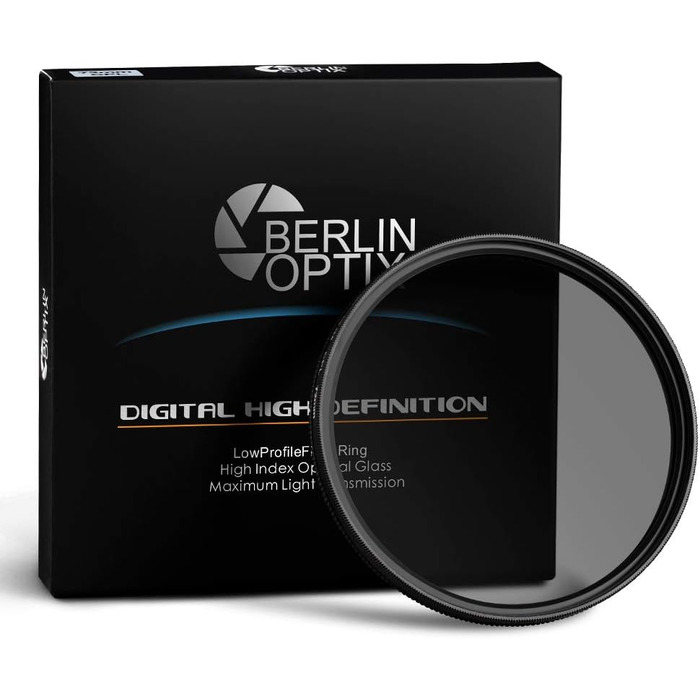 Berlin Optix CPL Поляризаційний фільтр 77mm - для чистої та чіткої картинки | Преміум якість