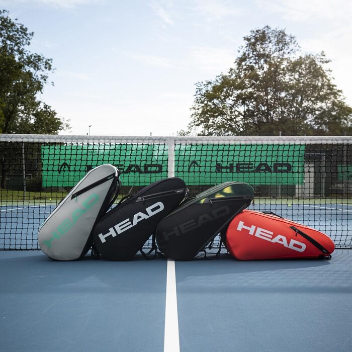 Сумка для ракет HEAD Tour Racquet Bag XL чорного та білого кольорів