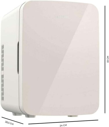 Міні-холодильник Cecotec Bolero MiniCooling 10L Bahamas Beige - 12V/220V, для авто та кемпінгу, охолодження та підігрів