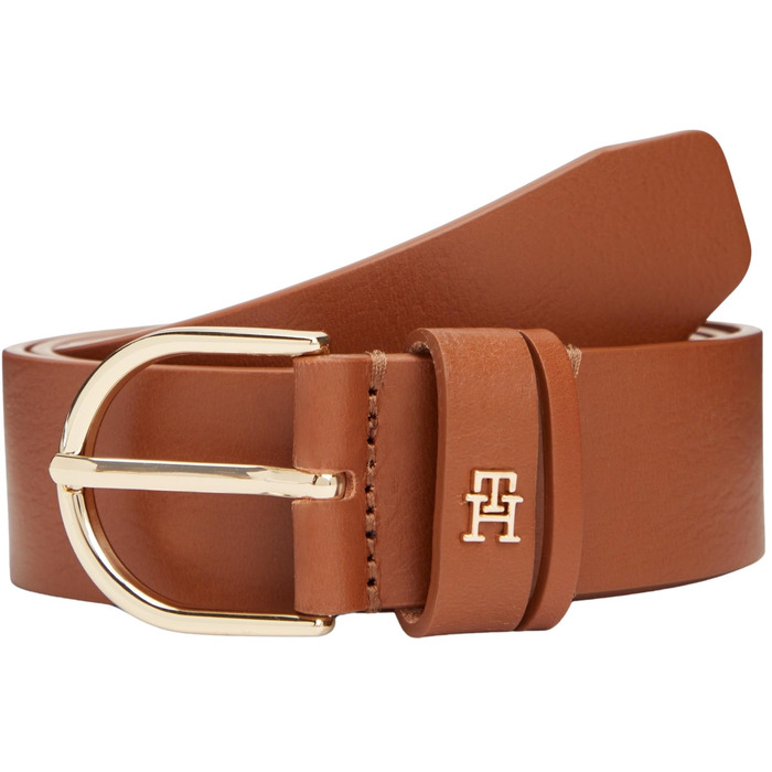 Ремінь жіночий Tommy Hilfiger регульований коричневий (коньяк) 100 см