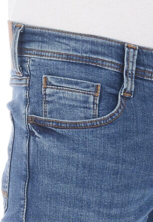 Джинси чоловічі MUSTANG Oregon Tapered 40W/34L, середній синій денім