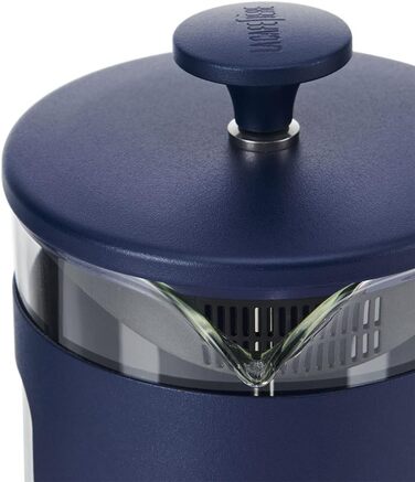 Френч-прес La Cafetière Pisa 1 л, боросилікатне скло, нержавіюча сталь, для меленої кави та чаю, синій