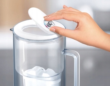 Скляний фільтр-кувшин Aquaphor Glass, білий + 7 картриджів Maxfor+ Mg