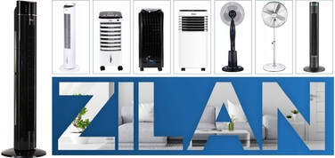 Колонний вентилятор Zilan Aroma, чорний