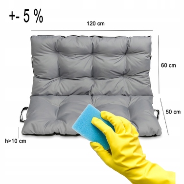 Подушка Superkissen24 120 x 110 x 10 см, багатоколірна
